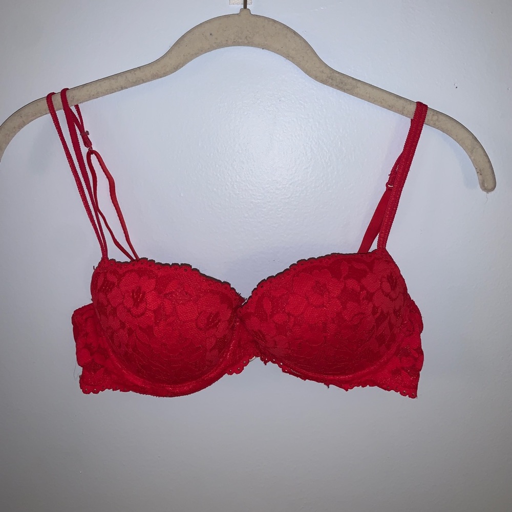 VS PINK Lace Push-Up Bra~